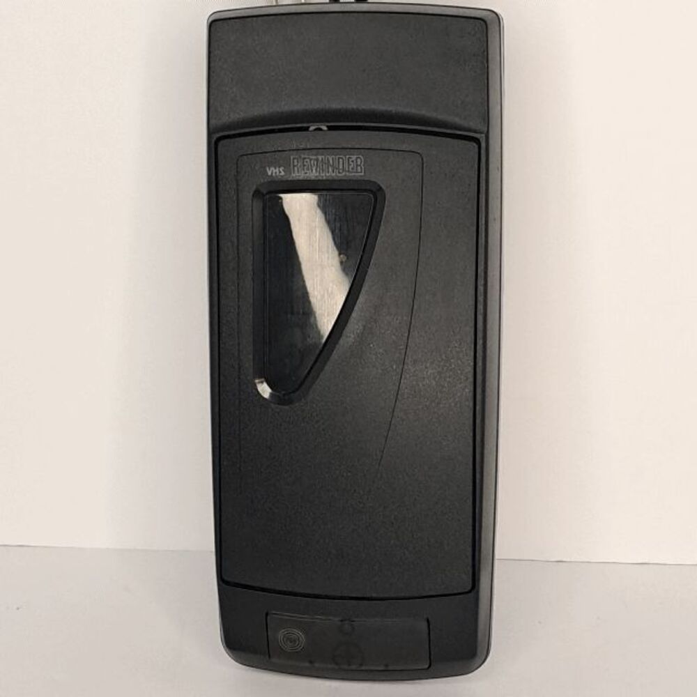 Vintage VHS Tape Rewinder & Cleaner Black Auto Stop Media Accessory AC Powered
